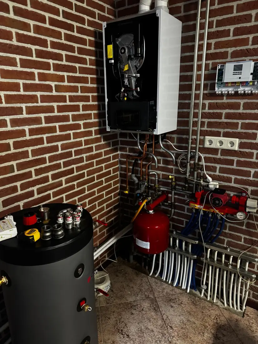 Warmtepomp binnenopstelling